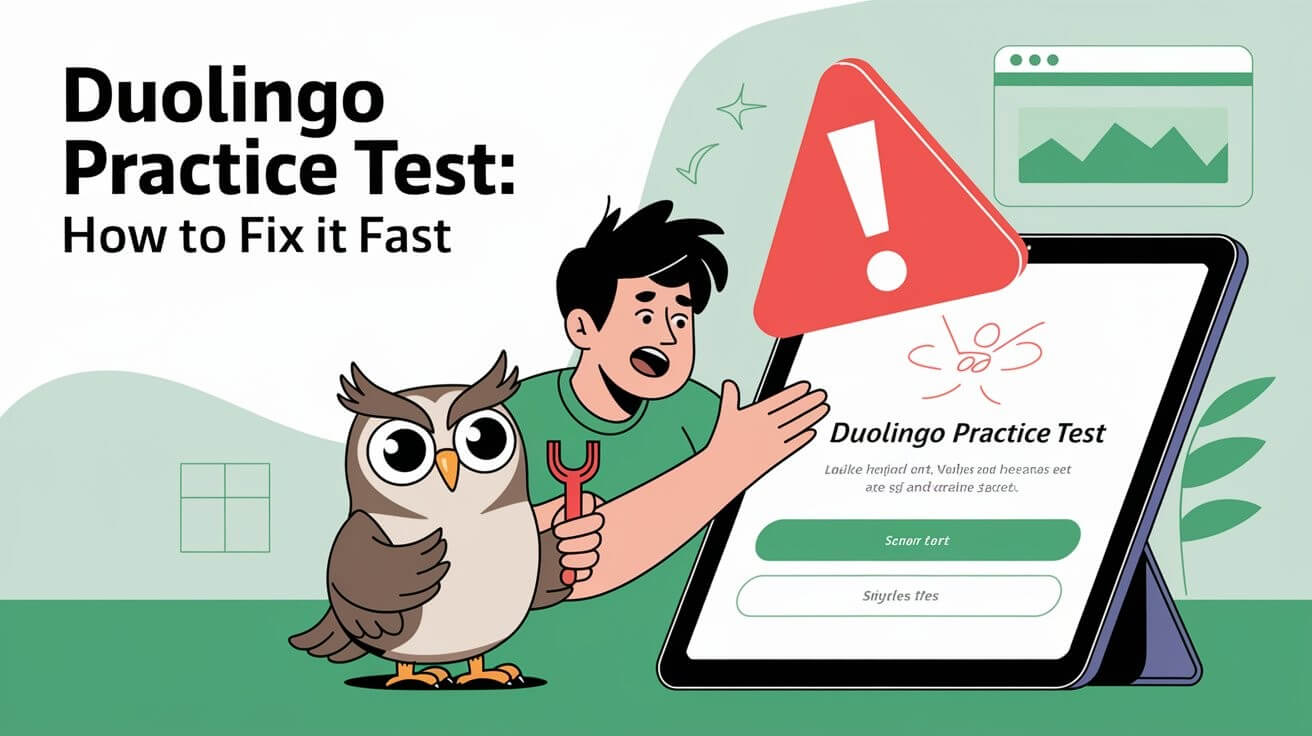 Duolingo Practice Test Error